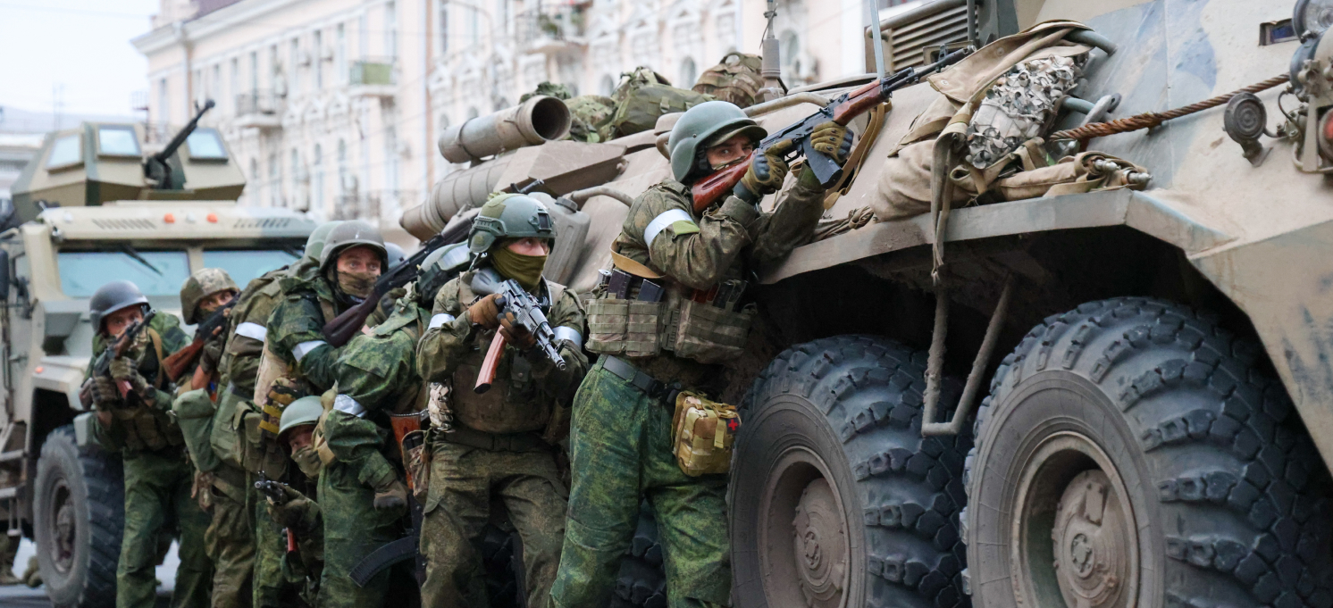 Что ЧВК «Вагнер» делает в Ростове-на-Дону. Фото